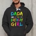 Dada Of The Birthday Girl Retro 80's Party Shirt Men Hoodie