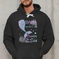 Dada Dad 1st Birthday Mermaid Oneder The Sea Family Matching Men Hoodie