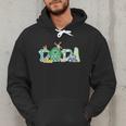 Dada Farm Animal Birthday Family Matching Party Dad Father Men Hoodie