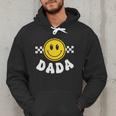 Dada One Happy Dude Birthday Theme 1st Family Matching Mom Men Hoodie
