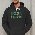 Dada Saurus Dad Dinosaur Three Rex Birthday Boy Girl Family Men Hoodie