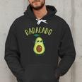 Dadacado Cute Daddy Avocado Pregnant Dad Father Day Men Hoodie