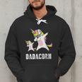 Dadacorn Shirt Unicorn Dad And Baby Best Father Men Hoodie