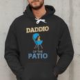 Daddio Of The Patio Fathers Day BBQ Grill Dad Men Hoodie