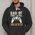 Daddy Again Leveled Up To Dad Of 2 Gamer Dad Level Unlocked Men Hoodie Daddy Again Leveled Up To Dad Of 2 Gamer Dad Level Unlocked Men Hoodie