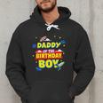 Daddy Of The Birthday Astronaut Boy Outer Space Theme Party Men Hoodie