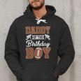 Daddy Of The Birthday Boy Football Party Family Matching Men Hoodie