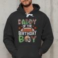 Daddy Of The Birthday Boy Game Day Football Men Hoodie