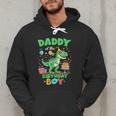 Daddy Of The Birthday BoyRex Dinosaur Family Party Men Hoodie