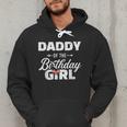 Daddy Of The Birthday Daughter Girl Matching Family For Dad Men Hoodie