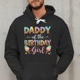 Daddy Of The Birthday Girl Ice Cream Lover Party Men Hoodie