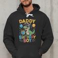 Daddy Of The Birthday Party Outfit Dinosaur Squad Dad Men Hoodie