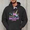 Daddy Of The Birthday Princess Girl Dad Unicorn Bday Party Men Hoodie