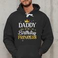 Daddy Of The Birthday Princess Girl Party Matching Family Men Hoodie