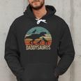 Daddy Dinosaur Daddysaurus 3 Three Kids Xmas Men Hoodie