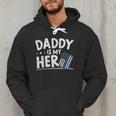 Daddy Is My Hero Kids Police Thin Blue Line Law Enforcement Small Men Hoodie