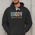 Daddy Saurus Dad Dinosaur Three Rex Birthday Boy Girl Family Men Hoodie