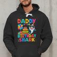Daddy Of The Shark Birthday Dad Matching Family Men Hoodie