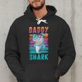 Daddy Shark Retro Vintage Dad Men Hoodie Daddy Shark Retro Vintage Dad Men Hoodie