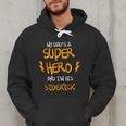 My Dads a Superhero Shirt Cool KidsShirt Men Hoodie