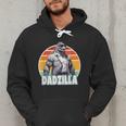 Dadzilla The Rad Dad Kaiju Vibes Men Hoodie