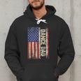 Dance Dad US American Flag Shirt Dancer Dancing Father Men Men Hoodie