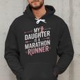 My Daughter Is A Marathon Runner Proud Mom & Dad Men Hoodie