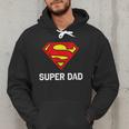 DC Comics Superman Father's Day Super Dad Logo Men Hoodie