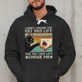 I Didn't Choose The Cat Dad Life Funny Cat Lovers Vintage Men Hoodie I Didn't Choose The Cat Dad Life Funny Cat Lovers Vintage Men Hoodie