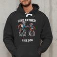 Dirt Bike Family Father Son Motocross Off-Road MX Dad Boys Men Hoodie