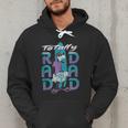 Disney Goofy Totally Rad Dad Father’s Day Surfing Distressed Men Hoodie