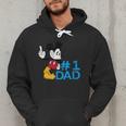 Disney Mickey Mouse Father's Day 1 Dad Men Hoodie Disney Mickey Mouse Father's Day 1 Dad Men Hoodie