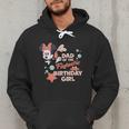 Disney Minnie Mouse Mermaid Dad Of The Birthday Girl Men Hoodie