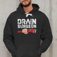 Drain Surgeon Plumber Job Professional Dad Men Men Hoodie Drain Surgeon Plumber Job Professional Dad Men Men Hoodie