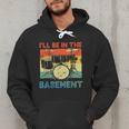 Drumming Basement Drum Set Drummer Rock Dad Grandpa Men Hoodie
