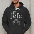 El Jefe Shirt The Boss Mexican Guns Dad For Men Men Hoodie El Jefe Shirt The Boss Mexican Guns Dad For Men Men Hoodie