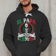 El Papa Mas Chingon Mexican Dad Husband Regalo Flag Men Hoodie