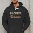 Fa-Thor Like Dad Just Way Mightier Hero Fathers Day Men Hoodie