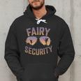 Fairy Security Birthday Family Halloween Costume Dad Mom Men Hoodie