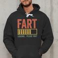 Fart Loading Please Wait Shirt Men Dad Joke Fathers Day Men Hoodie