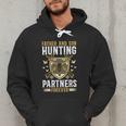 Father And Son Hunting Partners Dad And Son Hunting Buddies Men Hoodie