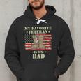 Father Veterans Day My Favorite Veteran Is My Dad Proud Kids Men Hoodie