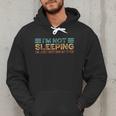 Fathers Dad Joke I'm Not Sleeping I'm Just Resting My Eyes Men Hoodie