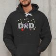 Father's Day Dad Astronaut Space Birthday Planets Daddy Men Hoodie