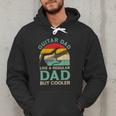 Fathers Day Guitar Dad For Guitarist Music Lover Dad Men Hoodie