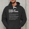 Father's Day For Office Dad Fixer Of Everything Men Hoodie