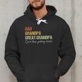 Fathers Day From Wife Son Kids Dad Grandpa Great Grandpa Men Hoodie
