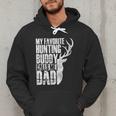 My Favorite Hunting Buddy Calls Me Dad Deer Animal Hunter Men Hoodie