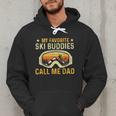 My Favorite Ski Buddies Call Me Dad Skier Skiing Lover Men Hoodie