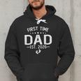First Time Daddy New Dad Est 2026 Shirt Fathers Day Men Hoodie